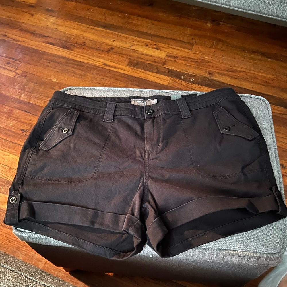 Torrid Military shorts 5 inch inseam